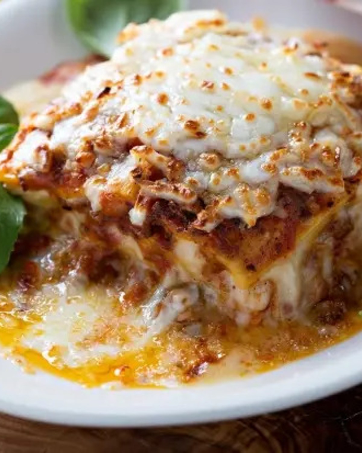 Lasagna Bolognese at Touch of Tuscany